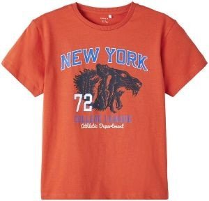 T-SHIRT NAME IT 13213230 NKMBERT ΣΚΟΥΡΟ ΠΟΡΤΟΚΑΛΙ (146-152 CM)-(11-12 ΕΤΩΝ)
