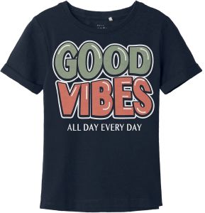 T-SHIRT NAME IT 13214988 NMMVUX ΣΚΟΥΡΟ ΜΠΛΕ (110 CM)-(5 ΕΤΩΝ)