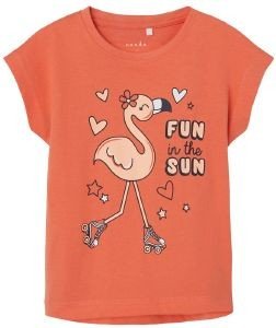 T-SHIRT NAME IT 13215037 NMFVIOLET ��������� (122-128 CM)-(7-8 ����)