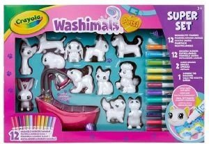 CRAYOLA CRAYOLA WASHIMALS ΣΟΥΠΕΡ ΣΕΤ