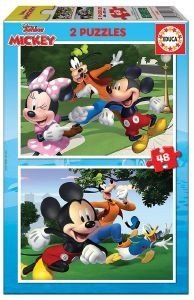 EDUCA EDUCA PUZZLE MICKEY - FRIENDS 2X48TMX (Π.018.885)