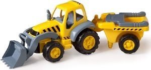ΠΑΙΔΙΚΟ ΟΧΗΜΑ MINILAND SUPER TRACTOR WITH TRAILER ΠΑΙΔΙΚΟ ΟΧΗΜΑ MINILAND SUPER TRACTOR WITH TRAILER