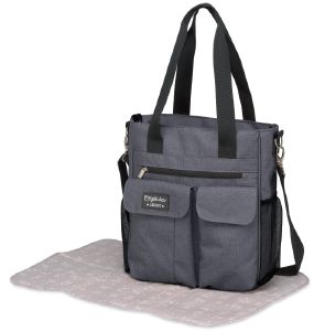 X-TREME BABY ΤΣΑΝΤΑ ΑΛΛΑΞΙΕΡΑ DENIM PETITE STAR ΓΚΡΙ 30X34 CM