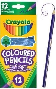 CRAYOLA 12 ΧΡΩΜΑΤΙΣΤΕΣ ΞΥΛΟΜΠΟΓΙΕΣ CRAYOLA 12 ΧΡΩΜΑΤΙΣΤΕΣ ΞΥΛΟΜΠΟΓΙΕΣ