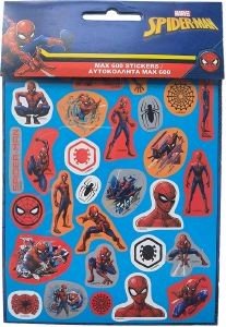 GIM MAX 600 STICKERS (8 PAGES) SPIDERMAN