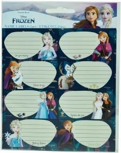 GIM ΑΥΤΟΚΟΛΛΗΤΕΣ ΕΤΙΚΕΤΕΣ ΤΕΤΡΑΔΙΟΥ GIM FROZEN 2-2023