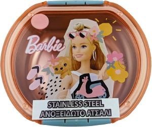   GIM- STAINLESS STEEL 680ML BARBIE COLLAGE