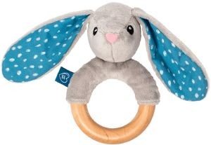 WHISBEAR  ECO TEETHER BUNNY GREY