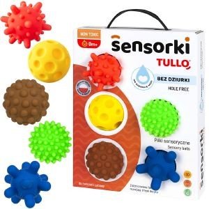   TULLO SENSORY BALLS 5 .