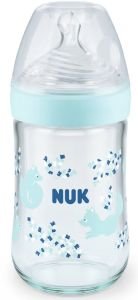 ΜΠΙΜΠΕΡΟ ΜΕ ΘΗΛΗ ΣΙΛΙΚΟΝΗ NUK NATURE SENSE ΜΠΛΕ ΜΕΓΕΘΟΣ M, 6-18M, 240ML ΜΠΙΜΠΕΡΟ ΜΕ ΘΗΛΗ ΣΙΛΙΚΟΝΗ NUK NATURE SENSE ΜΠΛΕ ΜΕΓΕΘΟΣ M, 6-18M, 240ML