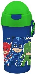 ΠΑΓΟΥΡΙ ΠΛΑΣΤΙΚΟ ME ΚΑΛΑΜΑΚΙ MUST PJ MASKS 500ML ΠΑΓΟΥΡΙ ΠΛΑΣΤΙΚΟ ME ΚΑΛΑΜΑΚΙ MUST PJ MASKS 500ML
