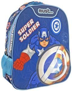 ΣΧΟΛΙΚΗ ΤΣΑΝΤΑ ΠΛΑΤΗΣ ΝΗΠΙΟΥ AVENGERS CAPTAIN AMERICA SUPER SOLDIER MUST 2 ΘΗΚΕΣ ΣΧΟΛΙΚΗ ΤΣΑΝΤΑ ΠΛΑΤΗΣ ΝΗΠΙΟΥ AVENGERS CAPTAIN AMERICA SUPER SOLDIER MUST 2 ΘΗΚΕΣ