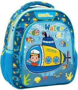 ΣΧΟΛΙΚΗ ΤΣΑΝΤΑ ΠΛΑΤΗΣ ΝΗΠΙΟΥ MUST UNDER WATER FUN 3D SOFT 2 ΘΗΚΕΣ ΣΧΟΛΙΚΗ ΤΣΑΝΤΑ ΠΛΑΤΗΣ ΝΗΠΙΟΥ MUST UNDER WATER FUN 3D SOFT 2 ΘΗΚΕΣ