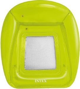 INTEX ΦΟΥΣΚΩΤΗ ΠΟΛΥΘΡΟΝΑ INTEX TRANSPARENT LOUNGES ΠΡΑΣΙΝΟ (104 X 102 CM)