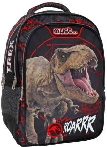 ΣΧΟΛΙΚΗ ΤΣΑΝΤΑ ΠΛΑΤΗΣ ΔΗΜΟΤΙΚΟΥ JURASSIC T-REX ROARRR MUST 3 ΘΗΚΕΣ ΣΧΟΛΙΚΗ ΤΣΑΝΤΑ ΠΛΑΤΗΣ ΔΗΜΟΤΙΚΟΥ JURASSIC T-REX ROARRR MUST 3 ΘΗΚΕΣ