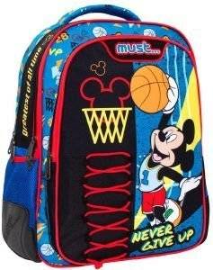 ΣΧΟΛΙΚΗ ΤΣΑΝΤΑ ΠΛΑΤΗΣ ΔΗΜΟΤΙΚΟΥ DISNEY MICKEY MOUSE NEVER GIVE UP MUST 3 ΘΗΚΕΣ ΣΧΟΛΙΚΗ ΤΣΑΝΤΑ ΠΛΑΤΗΣ ΔΗΜΟΤΙΚΟΥ DISNEY MICKEY MOUSE NEVER GIVE UP MUST 3 ΘΗΚΕΣ
