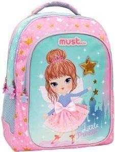 ΣΧΟΛΙΚΗ ΤΣΑΝΤΑ ΠΛΑΤΗΣ ΔΗΜΟΤΙΚΟΥ MUST LITTLE PRINCESS 3 ΘΗΚΕΣ ΣΧΟΛΙΚΗ ΤΣΑΝΤΑ ΠΛΑΤΗΣ ΔΗΜΟΤΙΚΟΥ MUST LITTLE PRINCESS 3 ΘΗΚΕΣ
