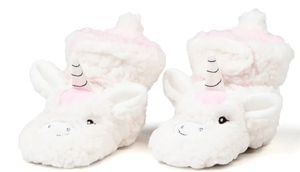 COZY SOLE ΒΡΕΦΙΚΕΣ ΠΑΙΔΙΚΕΣ ΠΑΝΤΟΦΛΕΣ COZY SOLE ΖΩΑΚΙΑ-UNICORN ΑΣΠΡΟ (EU:19-20)