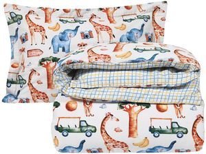 ΣΕΤ ΣΕΝΤΟΝΙΑ ΜΟΝΑ DAS HOME KID 4851 ΛΕΥΚΟ/ΠΟΛΥΧΡΩΜΟ 170Χ240CM 3ΤΜΧ ΣΕΤ ΣΕΝΤΟΝΙΑ ΜΟΝΑ DAS HOME KID 4851 ΛΕΥΚΟ/ΠΟΛΥΧΡΩΜΟ 170Χ240CM 3ΤΜΧ