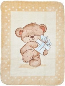 ΚΟΥΒΕΡΤΑ VELOUR DAS BABY RELAX 4871 ΜΠΕΖ 110X140CM ΚΟΥΒΕΡΤΑ VELOUR DAS BABY RELAX 4871 ΜΠΕΖ 110X140CM