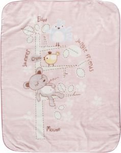 ΚΟΥΒΕΡΤΑ VELOUR DAS BABY RELAX 6616 ΡΟΖ 110X140CM ΚΟΥΒΕΡΤΑ VELOUR DAS BABY RELAX 6616 ΡΟΖ 110X140CM