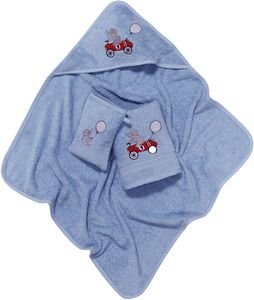 DAS HOME ΣΕΤ ΠΕΤΣΕΤΕΣ DAS HOME BABYSMILE 6615 ΜΠΛΕ 3ΤΜΧ
