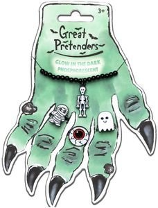 GREAT PRETENDERS ΒΡΑΧΙΟΛΙ ΣΚΕΛΕΤΟΣ - ΔΑΧΤΥΛΙΔΙΑ HALLOWEEN GREAT PRETENDERS 4ΤΜΧ (84111)