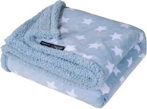 ΚΟΥΒΕΡΤΑ GREENWICH POLO CLUB ΒΑΒΥ 8823 FLEECE SHERPA ΜΠΛΕ 80X110 CM ΚΟΥΒΕΡΤΑ GREENWICH POLO CLUB ΒΑΒΥ 8823 FLEECE SHERPA ΜΠΛΕ 80X110 CM