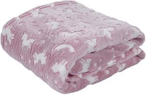 DAS HOME ΚΟΥΒΕΡΤΑ DAS HOME FLEECE 4832 ΡΟΖ 160X220CM