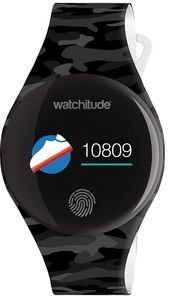 WATCHITUDE ΨΗΦΙΑΚΟ ΑΔΙΑΒΡΟΧΟ ΡΟΛΟΪ MOVE 2 WATCHITUDE ΜΕ BLUETOOTH ΜΑΥΡΟ