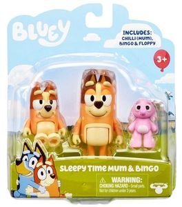 BLUEY 2 PACK W6 SLEEPY TIME MOM & BINGO [BLY55000]