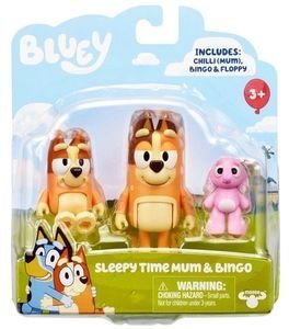 GIOCHI PREZIOSI ΦΙΓΟΥΡΑ BLUEY 2 PACK W6 SLEEPY TIME MOM - BINGO (BLY55000)