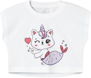 CROP TOP NAME IT 13228148 NMFVILMA ΛΕΥΚΟ (92 CM)-(2 ΕΤΩΝ)