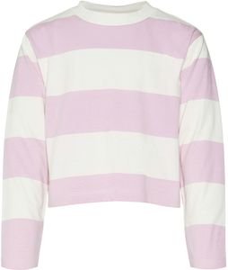 CROP TOP ΜΑΚΡΥΜΑΝΙΚΟ VERO MODA 10302391 VMONELLA ΛΕΥΚΟ/ΡΟΖ (146-152 CM)-(11-12 ΕΤΩΝ)