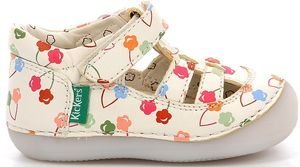KICKERS ΠΑΠΟΥΤΣΟΠΕΔΙΛΑ KICKERS SUSHY 961061 ΛΕΥΚΟ (EU:23)