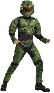 MASTER CHIEF INFINITE MUSCLE DISGUISE [104999] (7-8 )-(127-136CM)