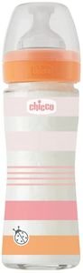 ΜΠΙΜΠΕΡΟ ΓΥΑΛΙΝΟ CHICCO GIRL WELL BEING 240ML 0Μ+