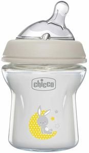 ΜΠΙΜΠΕΡΟ ΓΥΑΛΙΝΟ CHICCO NATURAL FEELING 150ML TS 0M+