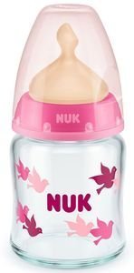 ΜΠΙΜΠΕΡΟ NUK FIRST CHOICE PLUS ΜΕ ΘΗΛΗ ΚΑΟΥΤΣΟΥΚ 0-6M 120ML ΡΟΖ ΜΠΙΜΠΕΡΟ NUK FIRST CHOICE PLUS ΜΕ ΘΗΛΗ ΚΑΟΥΤΣΟΥΚ 0-6M 120ML ΡΟΖ
