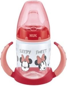 ΜΠΙΜΠΕΡΟ ΕΚΠΑΙΔΕΥΣΗΣ NUK MINNIE ΜΕ ΔΥΟ ΛΑΒΕΣ 6M ΚΟΚΚΙΝΟ 150ML ΜΠΙΜΠΕΡΟ ΕΚΠΑΙΔΕΥΣΗΣ NUK MINNIE ΜΕ ΔΥΟ ΛΑΒΕΣ 6M ΚΟΚΚΙΝΟ 150ML