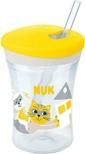 ΠΟΤΗΡΙ NUK ACTION CUP ΚΙΤΡΙΝΟ 230ML ΓΙΑ 12M+ ΠΟΤΗΡΙ NUK ACTION CUP ΚΙΤΡΙΝΟ 230ML ΓΙΑ 12M+