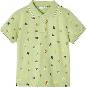 MAYORAL POLO T-SHIRT MAYORAL 03109 ΛΑΧΑΝΙ (128 CM)(8 ΕΤΩΝ)