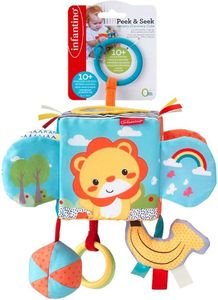   INFANTINO PEEK & SEEK SENSORY DISCOVERY CUBE