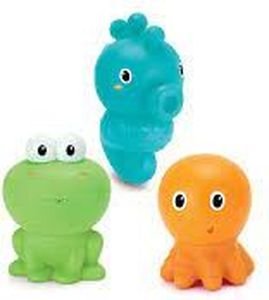 ΠΑΙΧΝΙΔΙ ΜΠAΝΙΟΥINFANTINO EASY CLEAN BATH SQUIRTERS 3ΤΜΧ ΠΑΙΧΝΙΔΙ ΜΠAΝΙΟΥINFANTINO EASY CLEAN BATH SQUIRTERS 3ΤΜΧ