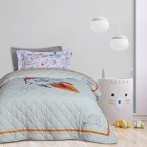 ΚΟΥΒΕΡΛΙ ΜΟΝΟ DAS HOME KID 4877 ΓΚΡΙ 160X220