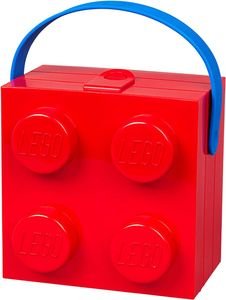     LEGO LUNCH BOX WITH HANDLE BRIGHT RED 17X11.6X6.6CM