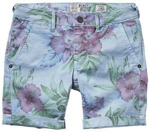 PEPE JEANS ΒΕΡΜΟΥΔΑ PEPE JEANS BRAISON FLORAL ΑΝΟΙΧΤΟ ΜΠΛΕ (12)