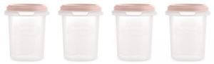 ΣΕΤ 4 ΔΟΧΕΙΩΝ MINILAND HERMISIZED CANDY (250 ML) ΣΕΤ 4 ΔΟΧΕΙΩΝ MINILAND HERMISIZED CANDY (250 ML)