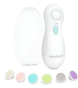 ΗΛΕΚΤΡΙΚΗ ΛΙΜΑ MINILAND BABY NAIL TRIMMER ΗΛΕΚΤΡΙΚΗ ΛΙΜΑ MINILAND BABY NAIL TRIMMER