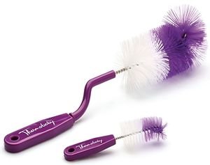 ΣΕΤ ΒΟΥΡΤΣΑ ΚΑΘΑΡΙΣΜΟΥ ΜΠΙΜΠΕΡΟ ΚΑΙ ΘΗΛΗΣ THERMOBABY PURPLE ΣΕΤ ΒΟΥΡΤΣΑ ΚΑΘΑΡΙΣΜΟΥ ΜΠΙΜΠΕΡΟ ΚΑΙ ΘΗΛΗΣ THERMOBABY PURPLE